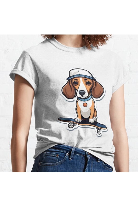Gnarly Dachshund Classic T-shirt