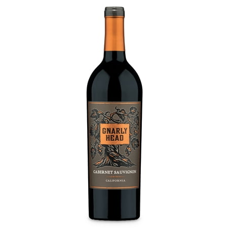 Gnarly Head Cabernet Sauvignon Red Wine, California, 750mL, 13.5% ABV