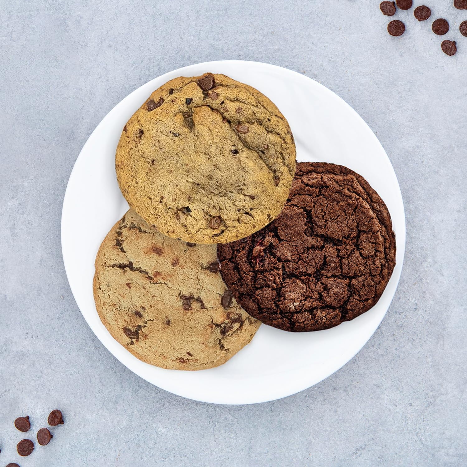 Gnarly Mountain Gourmet Cookie Sampler 2 Chocolate Chunk Cookies, 2