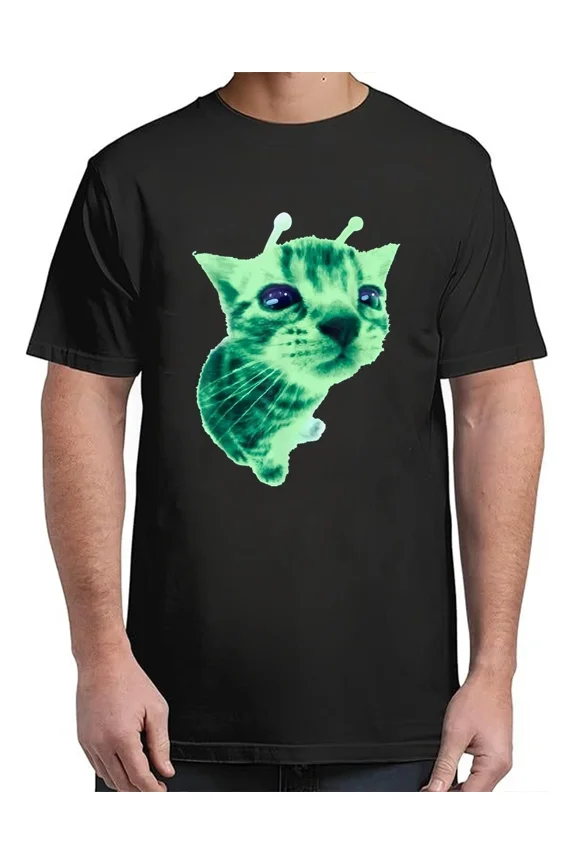 Gnarp Cat Silly Alien Cat Meme Brainrot Meme tee