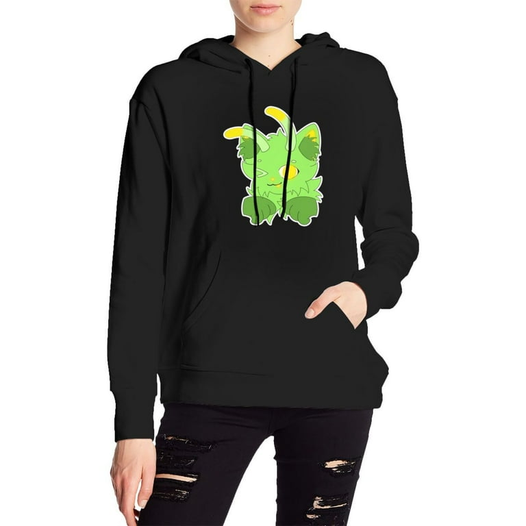 Long Sleeved Solid Color Loose Hooded Sweatshirt Long Sleeved Solid Color Loose Hooded Sweatshirt