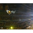 thumbnail image 1 of Gnash Nashville Predators Unsigned Pregame Rappelling Entrance Photograph, 1 of 1