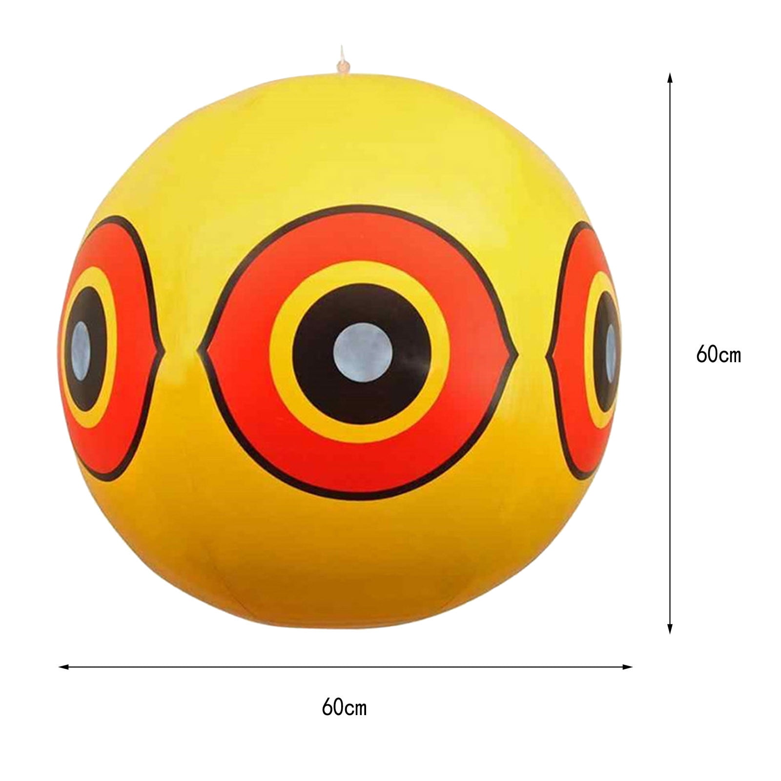 Gnat Strips Indoor Bird Inflatable Reflective Eyeball Bird With