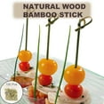 thumbnail image 1 of Gnmfd 100pcs Fruit Sign Decorative Skewers Cocktail Appetizer Toothpicks Party Favors Wedding Buffet Hors D’oeuvres Snacks Dessert Fruits Food Picks Home Entertaining Kitchen Tool, 1 of 9