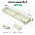 thumbnail image 1 of Gnmfd 15IN Stove Top Magnetic Shelf Kitchen Organizer Spice Rack Over Stove Storage for Pantry Herbs Cooking, Easy Install Space Saving Kitchen Accessory, 1 of 3
