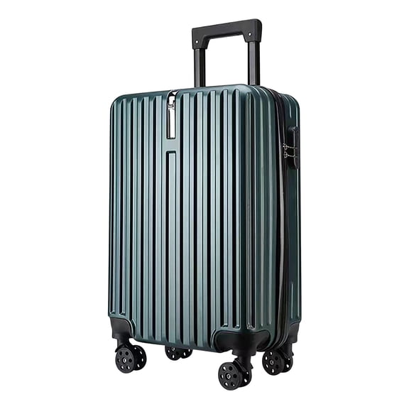 Gnmfd 20 Inch Adult Trolley Luggage Large Capacity Student Suitcase Lightweight ABS Travel Bag with Zipper Lock, Wheels, Ergonomic Handle, Storage Rack, Christmas Gifts for Teens