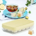 thumbnail image 1 of Gnmfd 2023 New Ice Cubes Maker 6 Hole Easy-Release Ice Box with Lid for Household Refrigerator Freezer Frozen Juice Coffee Ice Molding Tray for Drinks Party Kitchen Essentials, 1 of 3