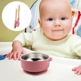 thumbnail image 1 of Gnmfd 3-Piece Food-Grade Silicone Bowl Set with Stainless Steel Liner, Infant Toddler Feeding Bowls for Baby Food, Weaning, Solid Food Serving, Kitchen Mealtime Essentials for Home, 1 of 6