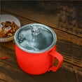 thumbnail image 1 of Gnmfd 304 Stainless Steel Tea Cup with Crescent Filter Infuser Mug and Lid Slag Separator Loose Leaf Tea Strainer Office Home Drinkware Durable Anti Rust Easy Clean Gift for Tea Lovers Drinking, 1 of 8