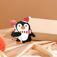 thumbnail image 1 of Gnmfd 50pcs Christmas Penguin Snowman Decorative Cards, DIY Candy Gift Tags, Holiday Party Craft Decorations for Xmas Celebration, 1 of 6