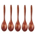 thumbnail image 1 of Gnmfd 5pcs Wooden Tea Spoons Set, Compact Multi-Functional Coffee Spice Seasoning Spoons for Kitchen Household Restaurants, Durable Small Wooden Utensils for Daily Use, 1 of 8