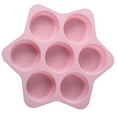 thumbnail image 1 of Gnmfd 7-Cavity Hamburger Loaf Pan, Non-Stick Silicone Baking Mold, Multi-Purpose Burger, Bread, Baking Tray, Easy Release and Cleaning, Oven and Microwave Safe, Home Cooking, Breakfast Use, 1 of 1