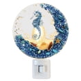 thumbnail image 1 of Gnmfd Acrylic Marine Decorative Night Light Plug-in Wall Light for Bedroom Living Room Hallway Bathroom Kitchen LED Lights for Room Night Lights Fairy Lights String Lights Christmas Lights Outdoor, 1 of 4