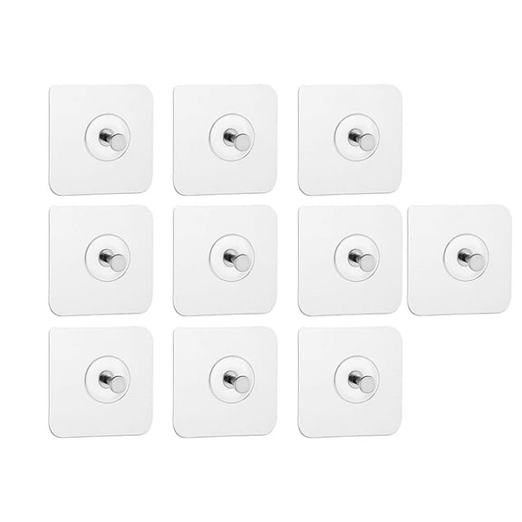 Gnmfd Adhesive Nail Picture Hanging Hooks, No Drilling Self-Adhesive Heavy Duty Wall Hooks for Pictures, Posters, Towels, Keys, Bags, for Bathrooms, Kitchens, Offices, and Living Rooms