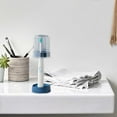 thumbnail image 1 of Gnmfd Adjustable Toothbrush Holder with Cup for Bathroom Countertop, Compact Toothpaste and Toothbrush Organizer, Protective Cover Keeps Brushes Dry, Bathroom Storage Organizer, 1 of 8