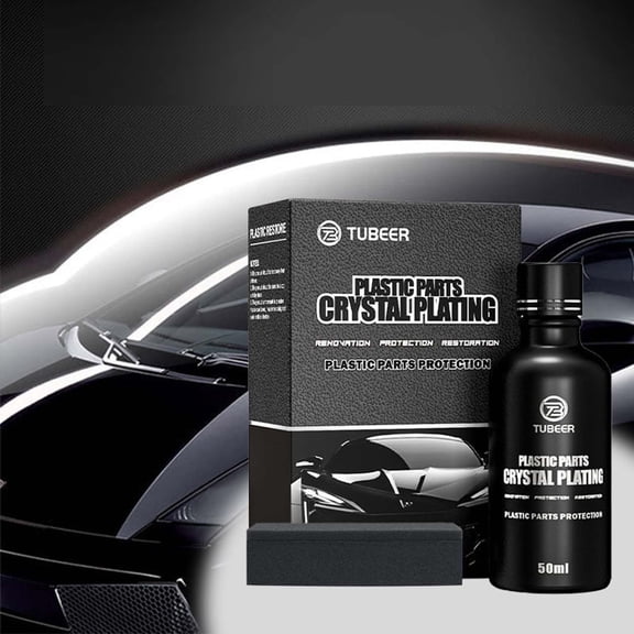 Gnmfd Advanced Car Crystal Plating Agent 50ml, Hydrophobic Water Repellent, Mirror-Like Finish, Protects Paint from Sun, Heat, Iron Powder and Bird Droppings, Long-Lasting Car Exterior Shine