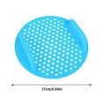 thumbnail image 1 of Gnmfd Air Fryer Silicone Tray, Non Stick Heat Resistant Baking Mat for Cake Pizza Fries, Reusable Food Safe Liner Pad for Air Fryer Oven Kitchen Accessories, 1 of 4