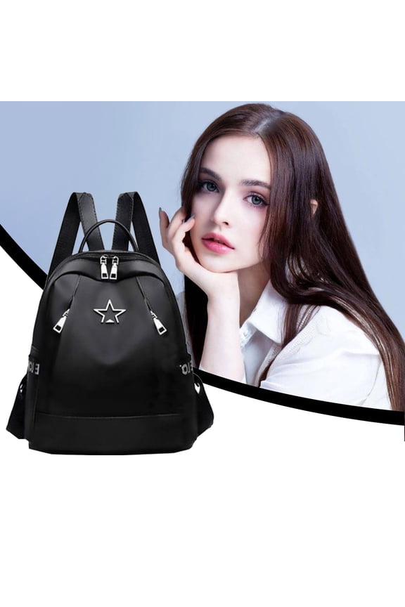 Anti-Theft Women’s Backpack, Water-Repellent Travel Backpack, Casual Outdoor Backpack, Large Capacity for Shopping, Work, Outdoor Adventures, Convertible Shoulder Bag with Zippered Back Pocket