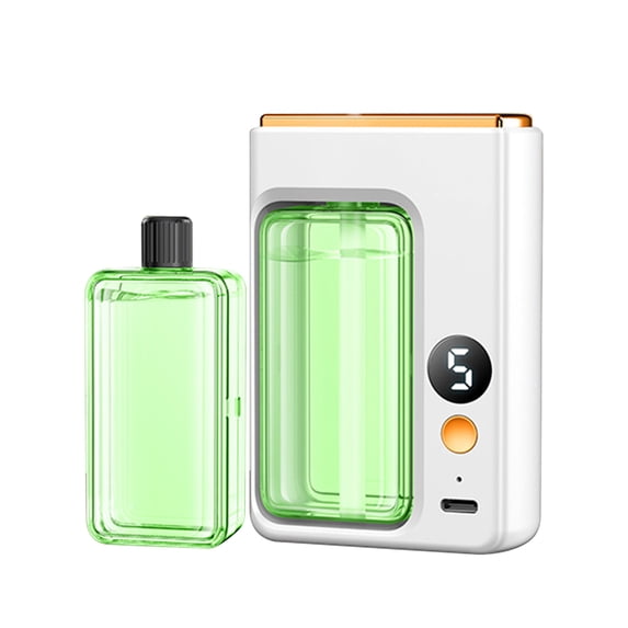 Gnmfd Automatic Aromatherapy Diffuser USB Oil Sprayer Humidifier for Bedroom Living Room Toilet Spa Office Relaxation LED Night Lights Plug into Wall Fairy Lights for Room