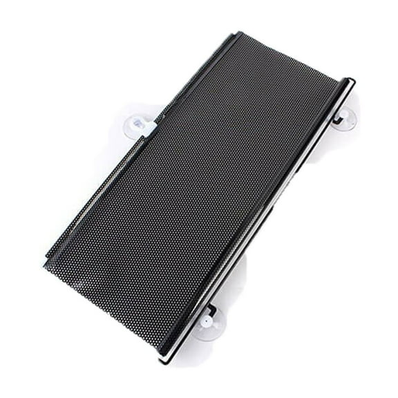 Gnmfd Automatic Retractable Car Sunshade 19.7"x49.2" Front Windshield Sun Block Heat Insulation UV Protection Foldable Sun Blind for Vehicle Balcony Home Outdoor Blanket Storage Sunshade