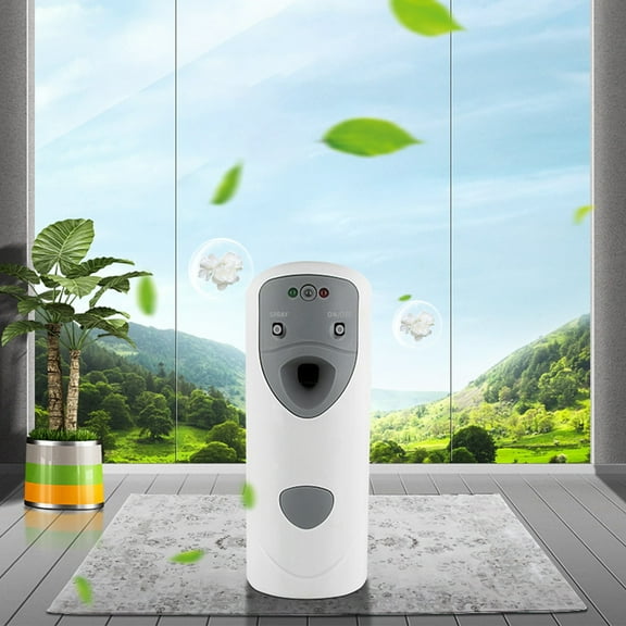 Gnmfd Automatic Timer Aromatherapy Machine Wall Mounted Air Freshener Spray Dispenser With Light Sensor, Hotel Bathroom Compact Purifier For Home Office Restroom