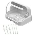 thumbnail image 1 of Gnmfd Baby Bottle Drying Rack Countertop Organizer With Removable Drip Tray Foldable Bottle Holder For Feeding Accessories Pump Parts Cup Storage Christmas Gifts For Parents, 1 of 1