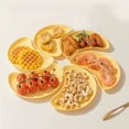 thumbnail image 1 of Gnmfd Candy Dessert Fruit Tray Salad Nut Serving Bowl Multifunctional Small Plastic Snack Bowl for Kitchen Dining Table Party Entertaining, 1 of 6