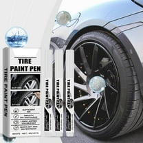Gnmfd Car Tire Paint Pens Multi-Color Long-Lasting DIY Auto Scratch Repair Marker, Quick-Dry Oil-Based Touch Up Pen for Car Body, Rim, Wheel Detailing and Scratch Cover for Vehicle Owners