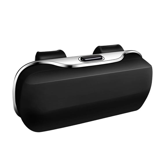 Gnmfd Car Visor Sunglasses Holder Hard Shell Eyeglasses Storage Organizer, Compact Auto Glasses Case with Clip, Over the Visor, Dashboard, Travel and Daily Car Accessories Storage