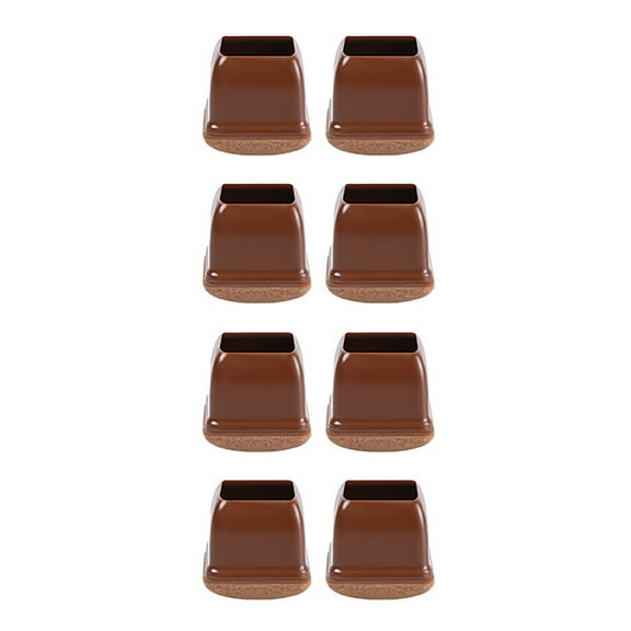 Gnmfd Chair Leg Cover Furniture Foot Mat Anti-Scratch Floor Protector Silicone Socks for Dining Table Chair, Noise-Reducing Foot Pads for Hardwood Tile Floors, Home Office Holiday Decor 1.2x0.96in