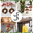 thumbnail image 1 of Gnmfd Christmas Stocking Holders Metal Hooks Fireplace Mantle Non Slip Holiday Decoration for Home Party Seasonal Decor Stocking Rack Storage Shelf Storage Cabinet Storage Organizer, 1 of 7