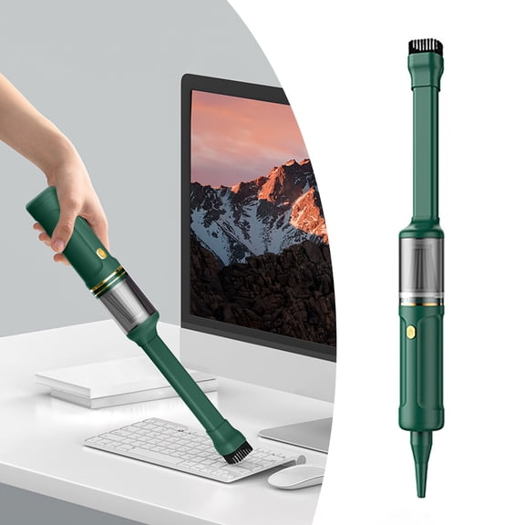 Gnmfd Cordless Car Vacuum 120W High Suction with Blowing Function 2-in-1, USB Rechargeable Handheld Cleaner for Keyboard, Car Interior, Cabinets, Small Crevices, Portable Powerful Vacuum Tool