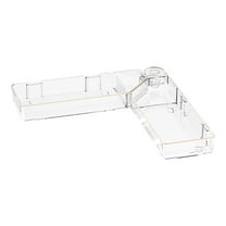 Gnmfd Corner Bathroom Storage Rack Wall Mounted Cosmetic Organizer Tabletop Shelving Unit Adjustable Storage for Toiletries Makeup Skincare Bathroom Storage Cabinet Over the Toilet Storage Essentials