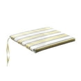 thumbnail image 1 of Gnmfd Cotton Linen Striped Chair Cushion 16"x16" Thick Comfortable Dining Chair Seat Pad for Hip Protection Office Home Kitchen Use Perfect for Chair Cushion Storage Cushion Ladder, 1 of 1