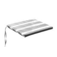 thumbnail image 1 of Gnmfd Cotton Linen Striped Chair Cushion 16"x16" Thick Comfortable Dining Chair Seat Pad for Hip Protection Office Home Kitchen Use Perfect for Chair Cushion Storage Cushion Ladder, 1 of 1