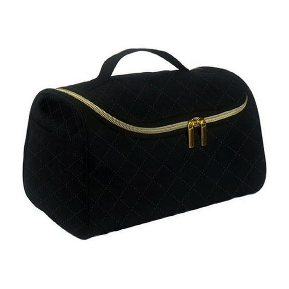 Gnmfd Curling Iron Storage Bag Travel Organizer for Hair Straighteners, Hair Dryers, Accessories with Padded Compartments, Hanging Hook for Bathroom Storage, Closet Organizers