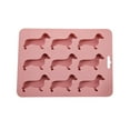 thumbnail image 1 of Gnmfd Dachshund Dog Shaped Ice Tray Mold, Flexible Food-Safe Silicone for Ice Candy Chocolate Fondant Cake Decoration, Cute Baking Mold for Party Treats, 1 of 7