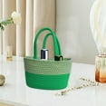 thumbnail image 1 of Gnmfd Desktop Storage Basket Woven Cotton Organizer for Living Room Bedroom Bathroom, Multi-Purpose Household Storage Basket for Closet Organizers and Storage Bins with Lids, 1 of 6