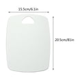 thumbnail image 1 of Gnmfd Double-Sided Fruit Vegetable Cutting Board Mini Kitchen Chopping Board, Reusable Anti-Slip Board for Sandwich Pizza Cake Salad Preparation, Food Prep Tool for Home Restaurant, 1 of 3