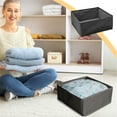 thumbnail image 1 of Gnmfd Drawer Organizer Three Piece Set Small Clothing Items Closet Divider Foldable Storage Box for Clothes Underwear Scarves Wardrobe Organizers and Storage Storage Bins Storage Drawers, 1 of 6