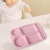 Gnmfd Five-Compartment Plant Fiber Dinner Tray Eco-Friendly Reusable Plate for Breakfast Lunch Meals Home Dining, Ergonomic Soft Grip, Furniture Sliders, Patio Furniture Set, Furniture Pads