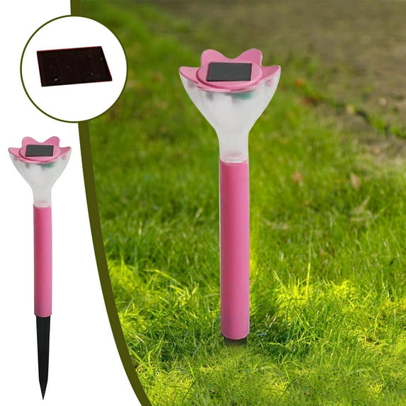 Gnmfd Flashing Color Changing LED Solar Outdoor Lights IP67 Waterproof Solar Powered Garden Walkway Patio Yard Deck Outdoor Party Decorations Holiday Christmas Lights Outdoor Fairy String Lights