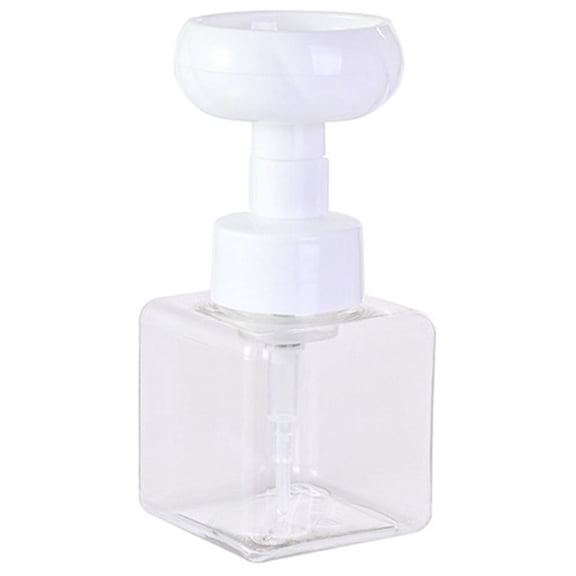 Gnmfd Flower Foam Pump Soap Dispenser, Refillable Travel Bottle for DIY Foaming Soap, Ideal for Food Storage Containers with Lids, Shampoo, Detergent, Early Christmas Gift Ideas, Bathroom Storage