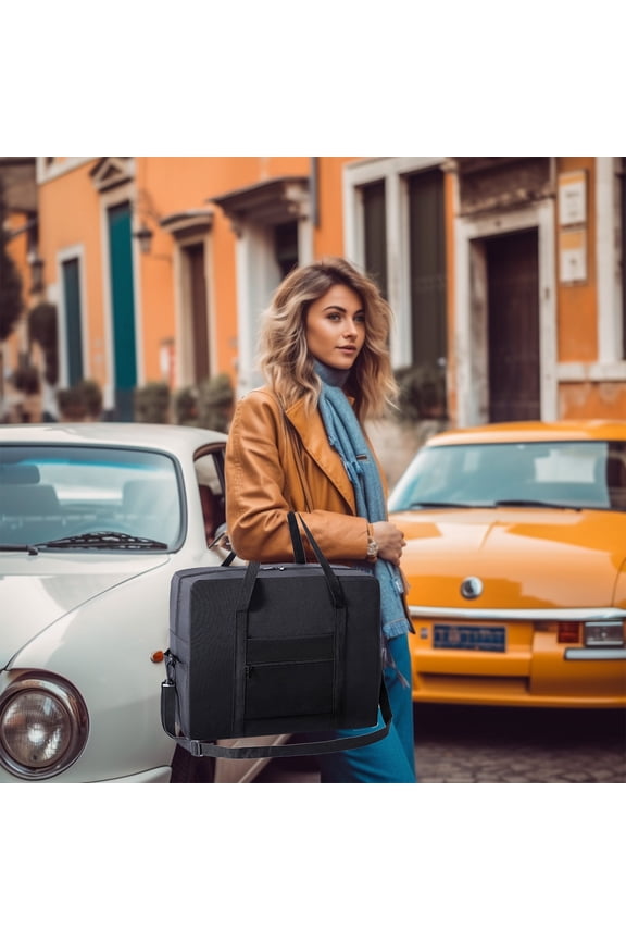 Foldable Travel Duffel Bag Tote Gym Sports Luggage for Women Men, Lightweight Weekend Travel Bag, Gym Organizer, Storage Cabinet, Under Bed Storage, Holiday Travel Essentials