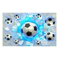 thumbnail image 1 of Gnmfd Football Training Mat Non Slip Sports Practice Pad 15"x24" Ball Control Footwork Exercise Mat for Indoor Outdoor Gym Soccer Players, Washable Durable Football Accessories for Training, 1 of 1