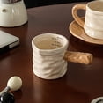 thumbnail image 1 of Gnmfd Graduated Coffee Small Milk Pot Ceramic Measuring Cup Milk Canister Espressos Extraction Cup for Kitchen Home Coffee Tea, 1 of 6