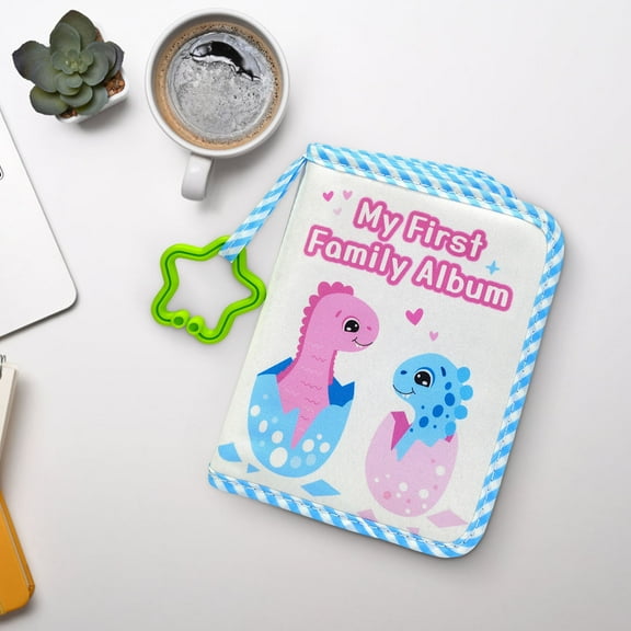 Gnmfd Growth Commemorative Photo Album Memory Scrapbook with Personalized Cover Strap for Photos Keepsakes Family Memories Preservation Gift Holiday Decor Storage Cabinet Toy Organizers