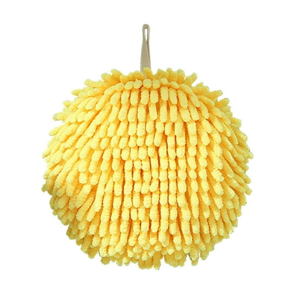 Gnmfd Hanging Hand Towel Super Absorbent Kitchen Bathroom Wiping Cloth, Soft Quick Dry Hand Towel with Hook for Sink Cleaning, Home Bathroom Essentials Blanket Storage Basket for Organization