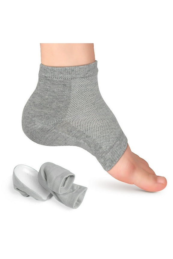 Height Max Invisible Socks and Insoles Shoe Inserts for Height Increase, Soft Heel Lift, Shock Absorption, Anti-Slip Fit for Sneakers, Boots, Dress Shoes, Blanket Storage