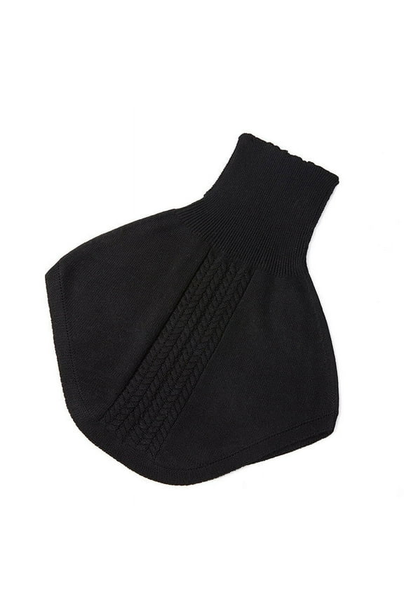 High Neck Fake Collar Detachable Turtleneck Warmer, Soft Half Collar Neck Warmer for Men Women, Winter Layering Thermal Neck Gaiter for Outdoor Sports Office Daily Wear